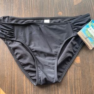 Coolibar SPF 50 Black Swim Bottoms
